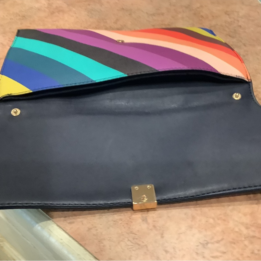 Colorful Striped Clutch - Picture 3 of 5